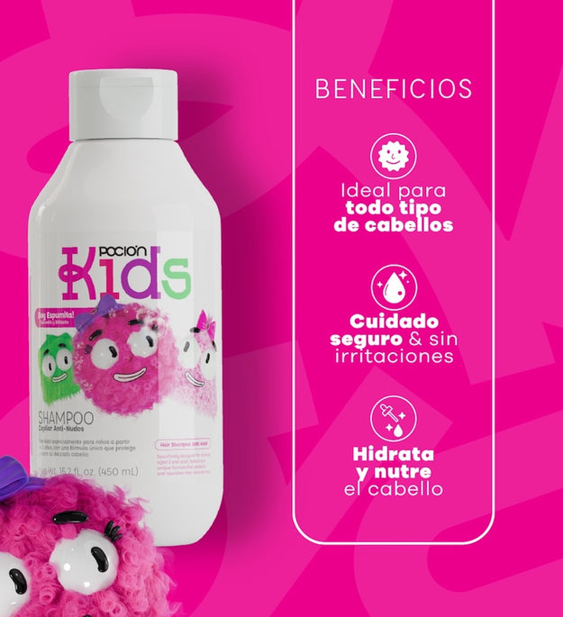 Shampoo Poción Kids Nutrición Y Protección POCION