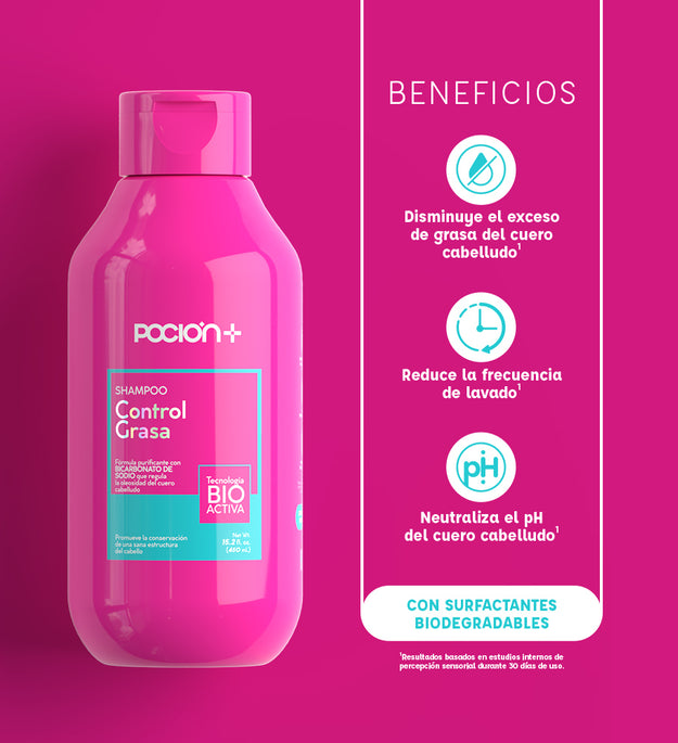 Shampoo Control Grasa POCION