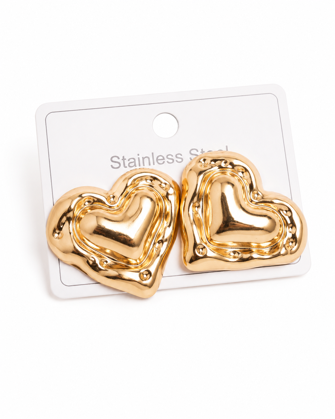 Aretes Fantasía Flor Dorada Importados