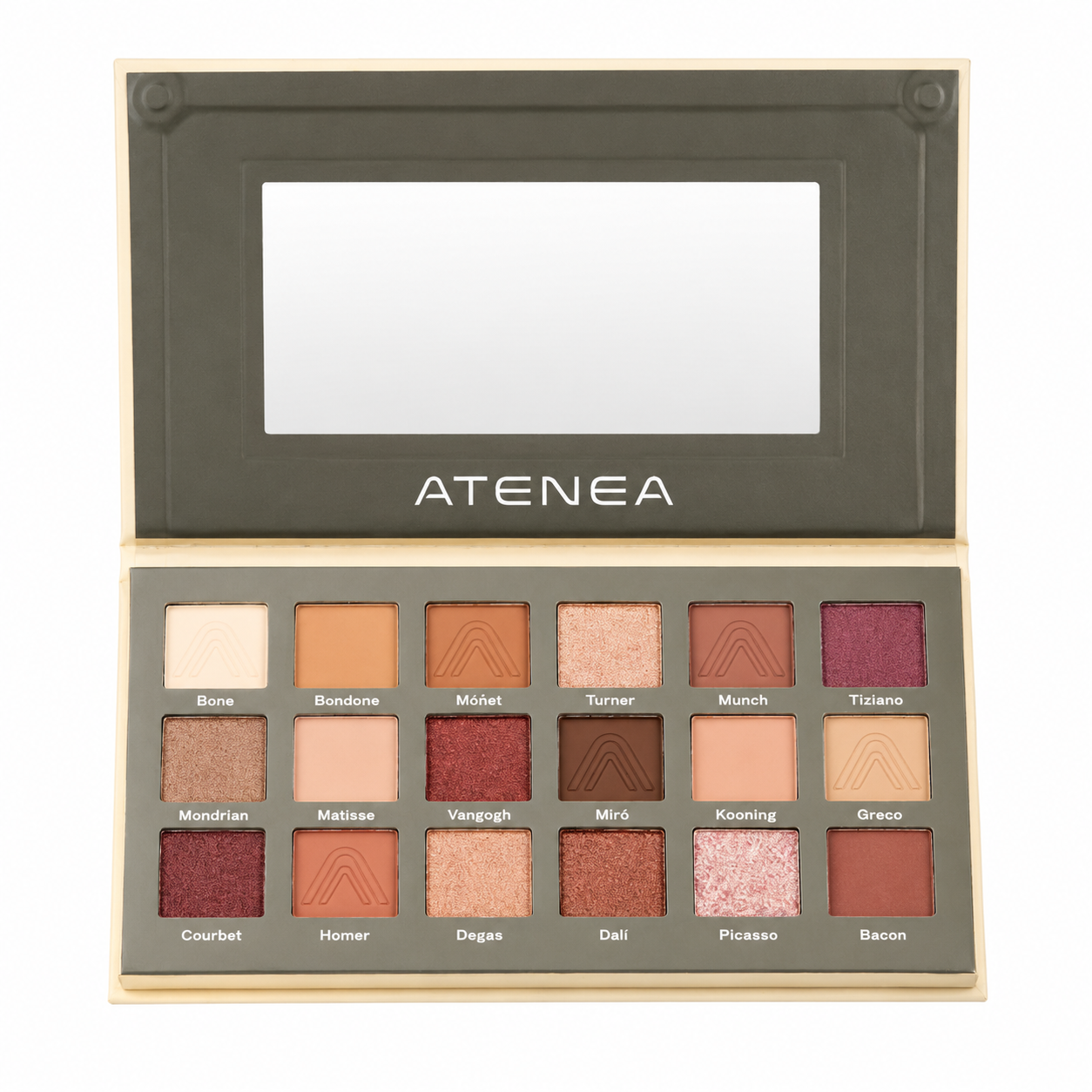 PALETA DE SOMBRAS 18 TONOS ART DECO ATENEA