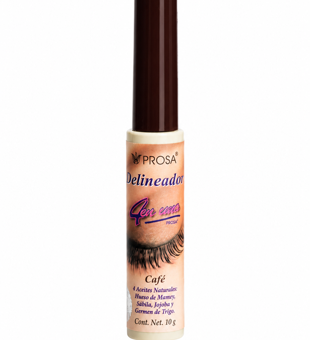 Delineador Pincel Café 4 en 1 Prosa