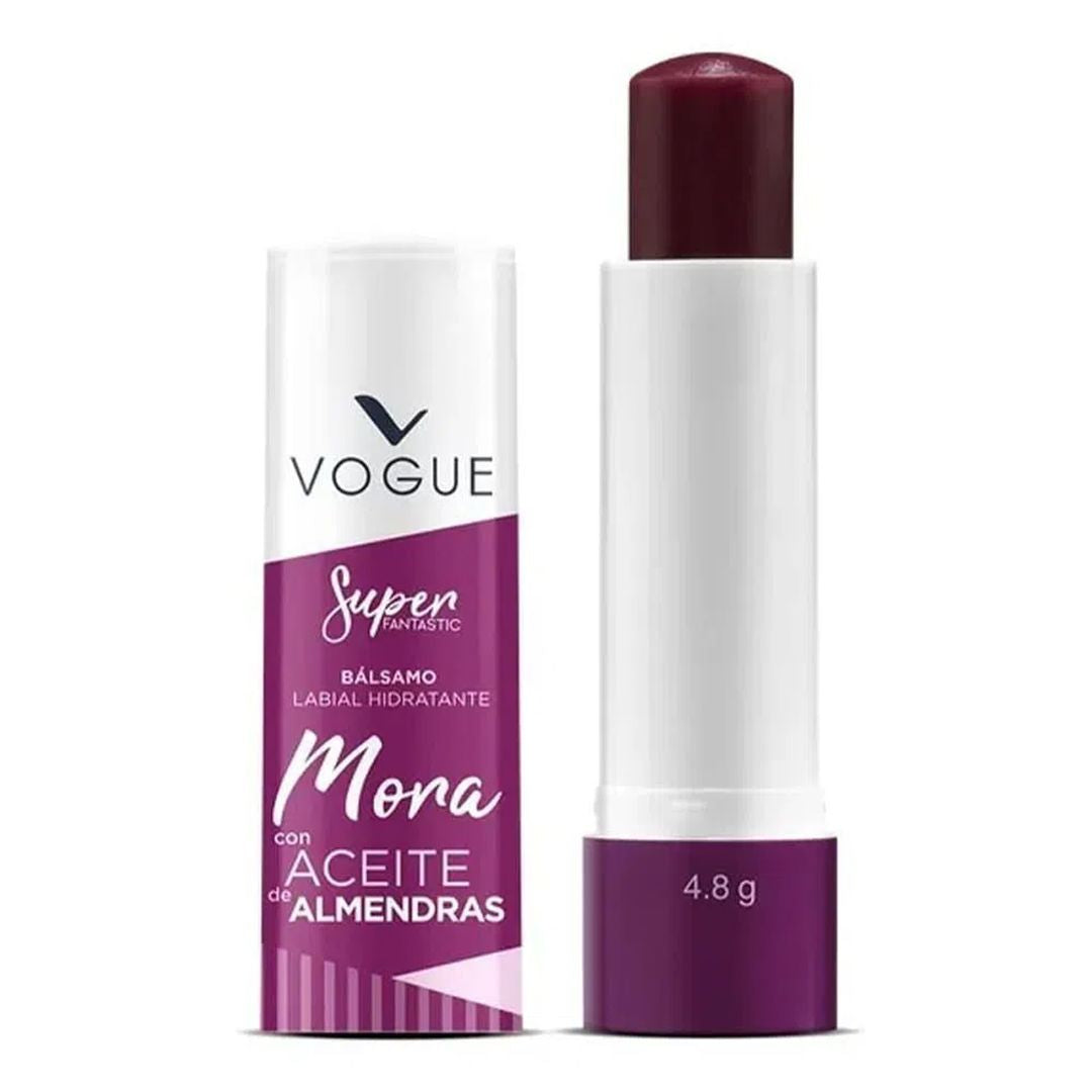 Balsamo Labial Mora con Aceite de Almendras Vogue