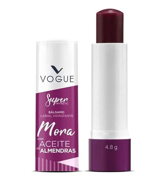 Balsamo Labial Mora con Aceite de Almendras Vogue