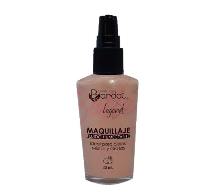 Base Liquida Legend #8 Tostado Bardot