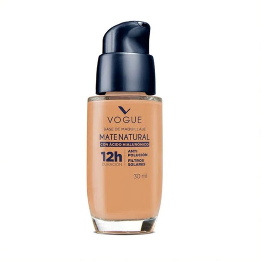 Base Liquida Mate Natural Bronce Vogue