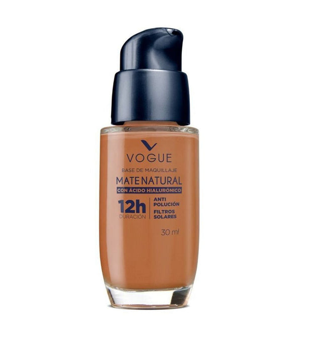 Base Liquida Mate Natural Canela Vogue