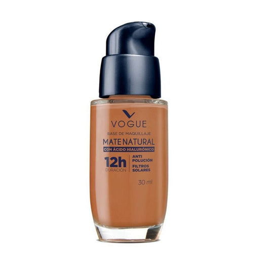 Base Liquida Mate Natural Canela Vogue