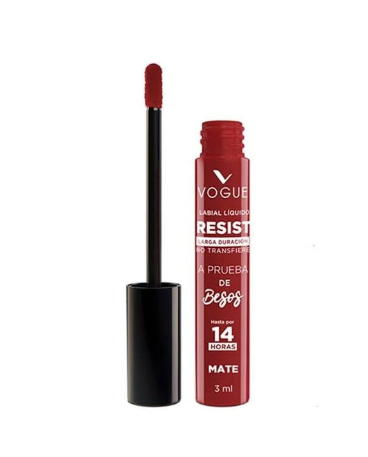 Labial Liquido Resist Invencible Vogue