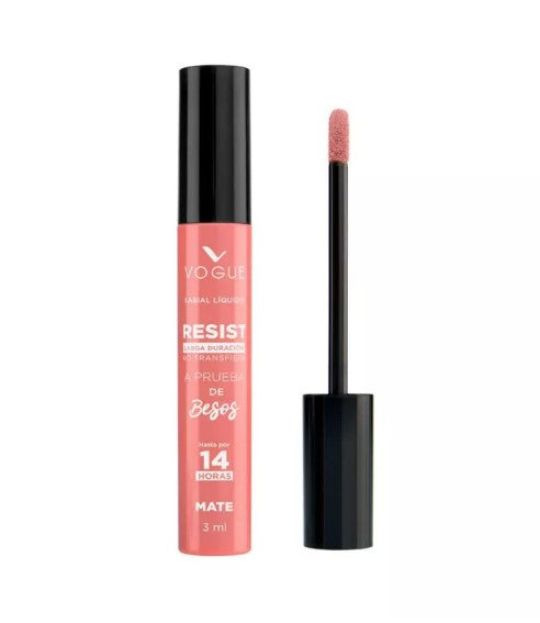 Labial Liquido Resist Romántica Vogue