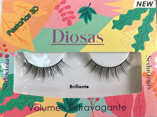 Pestañas Banda Brillante Diosas