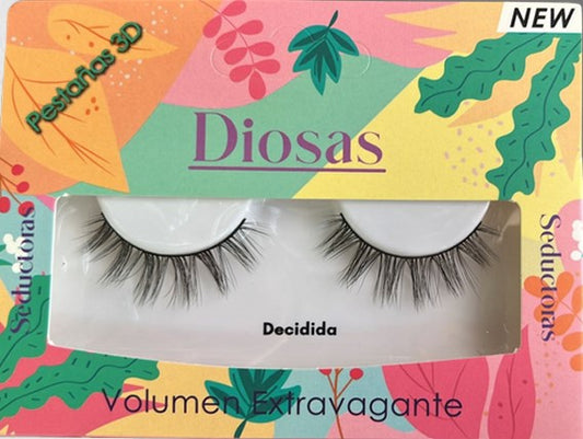 Pestañas Banda Decidida Diosas