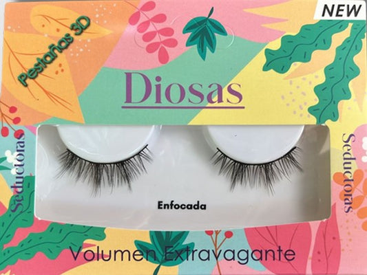 Pestañas Banda Enfocada Diosas