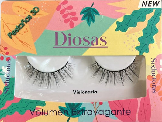 Pestañas Banda Visionaria Diosas
