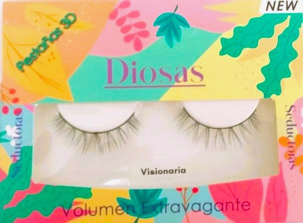 Pestañas Banda Visionaria II Diosas