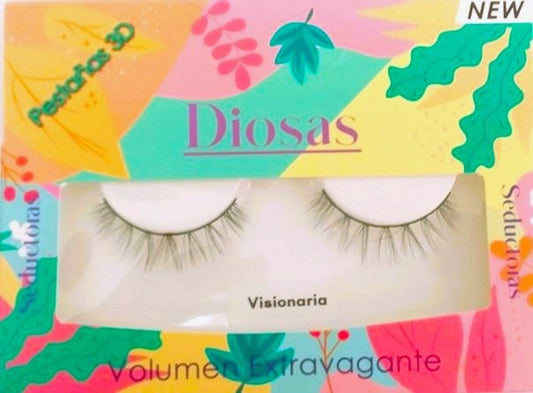 Pestañas Banda Visionaria II Diosas