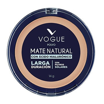 Polvo Compacto Mate Natural Natural Vogue