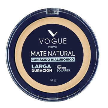 Polvo Compacto Mate Natural Trigueño Vogue