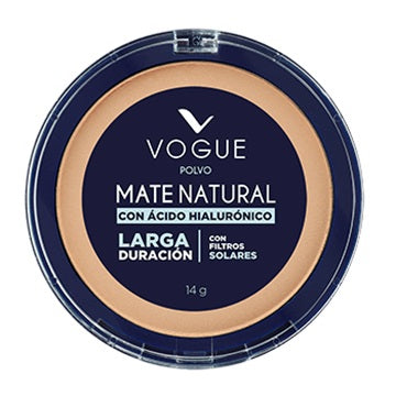 Polvo Compacto Mate Natural Tropico Vogue