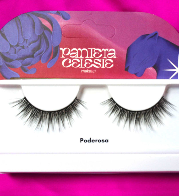 Pestañas Poderosa Pantera Celeste