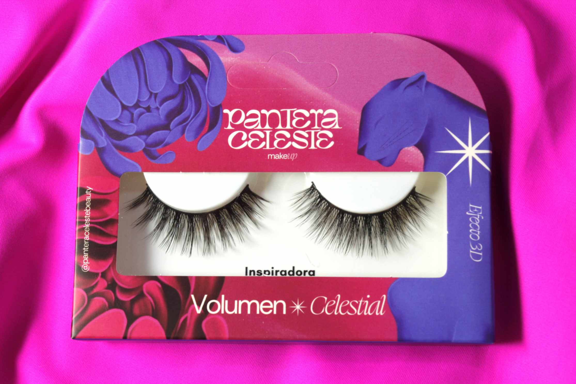Pestañas Inspiradora Pantera Celeste