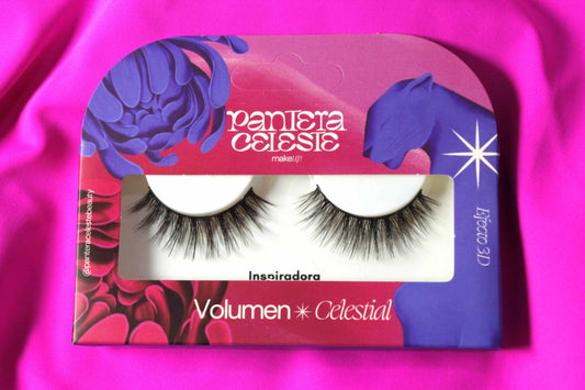 Pestañas Inspiradora Pantera Celeste