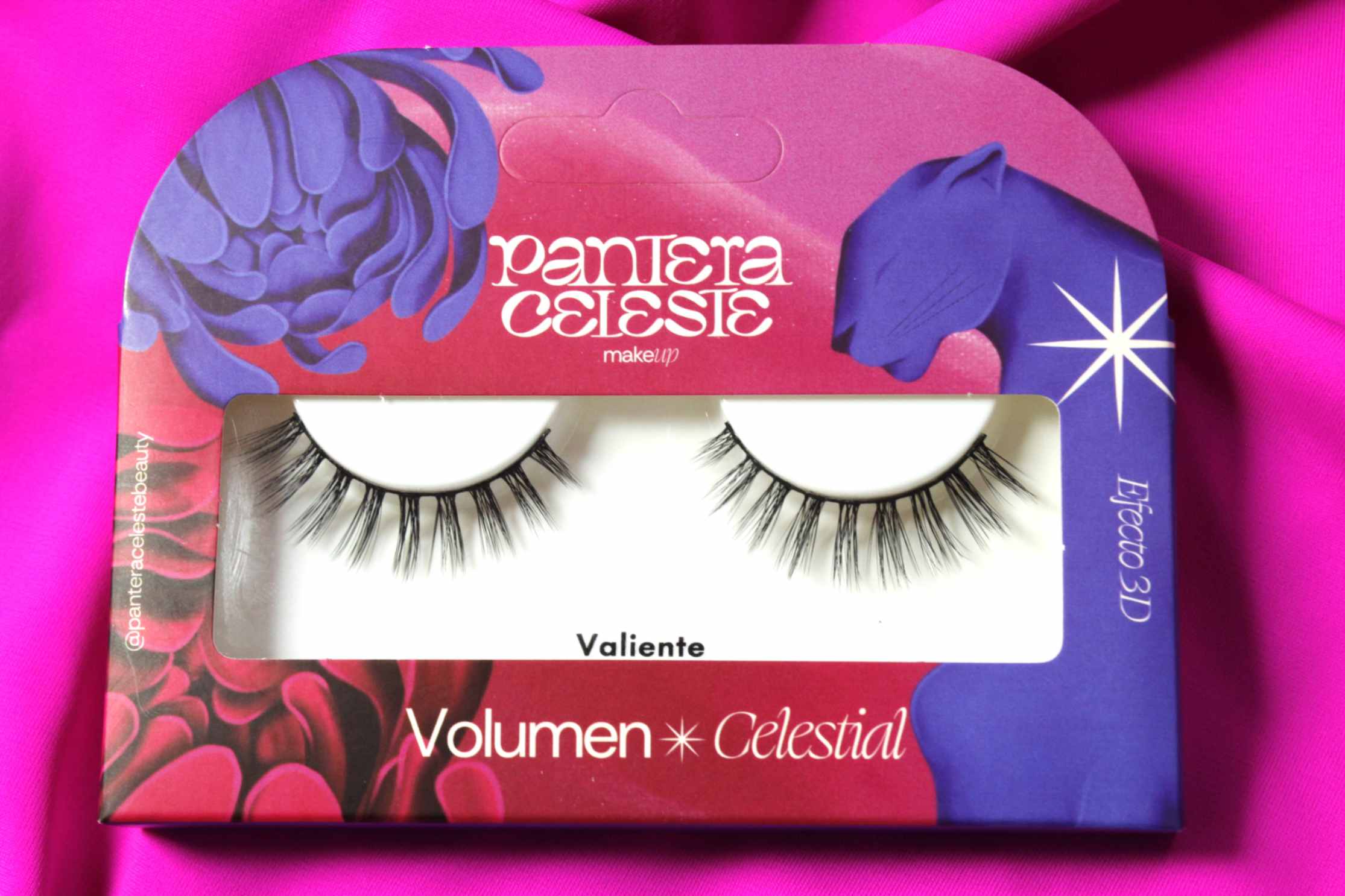 Pestañas Valiente Pantera Celeste