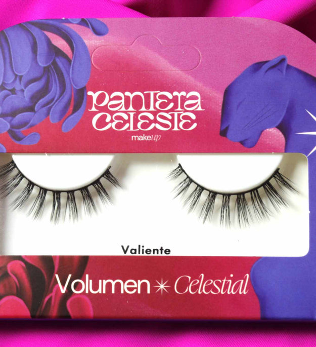 Pestañas Valiente Pantera Celeste