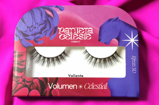 Pestañas Valiente Pantera Celeste