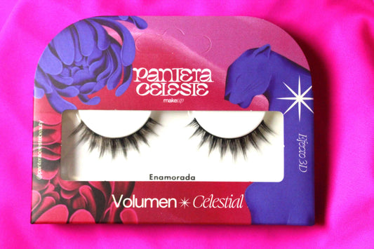 Pestañas Enamorada Pantera Celeste