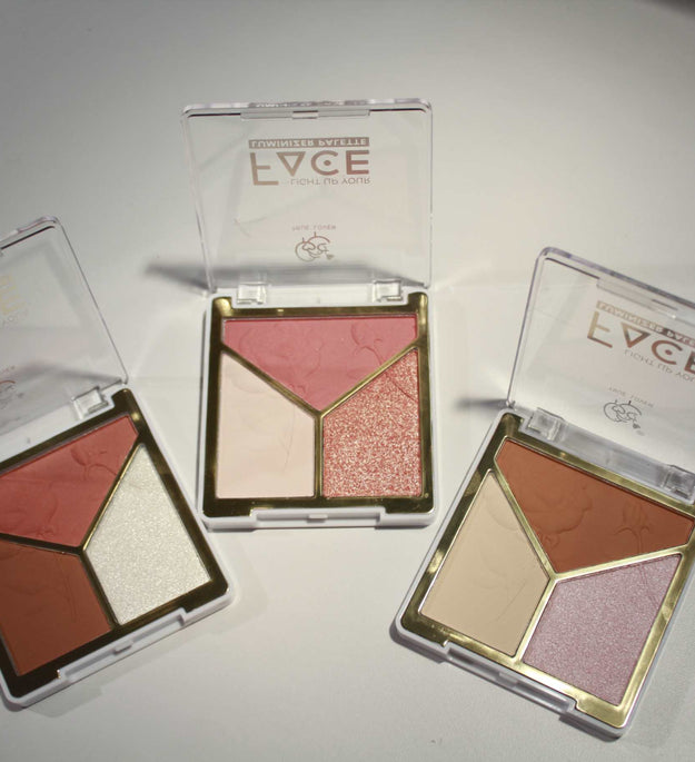 Paleta Iluminador Light Up Your Face (3 Und) True Lover