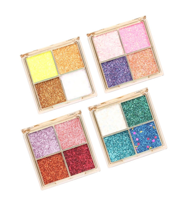 Paletas Sombra Glitter (4 Und) True Lover