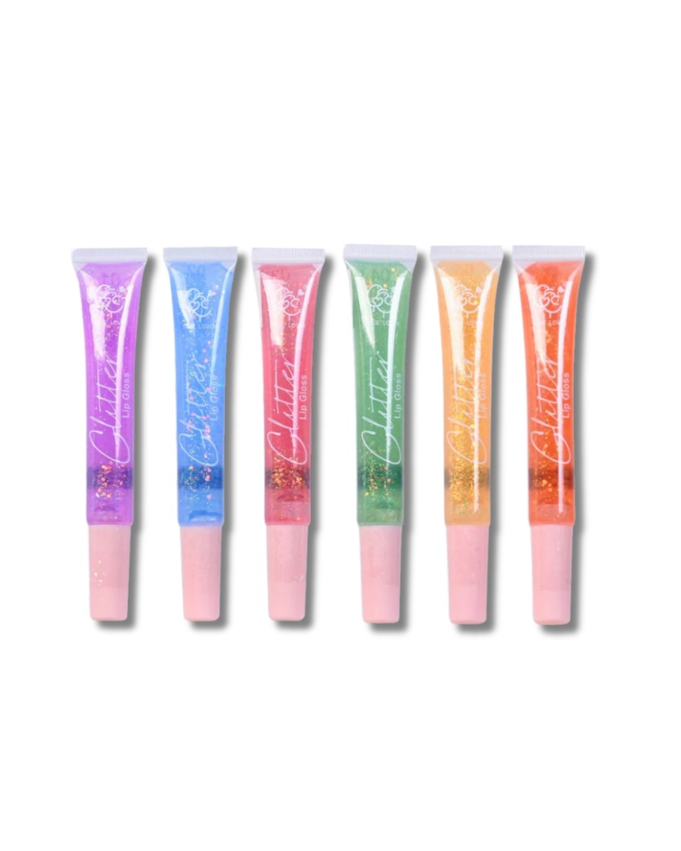 Brillo Labial Glitter Lip Gloss (6 Und) True Lover