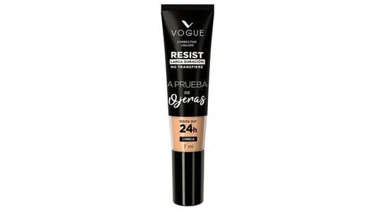 Corrector a Prueba de Ojeras Resist Canela Vogue