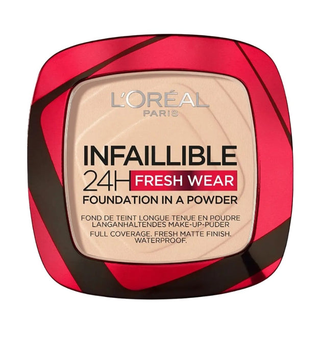 Base Polvo Infallible 24h Fresh Wear True Beige 130 Loreal