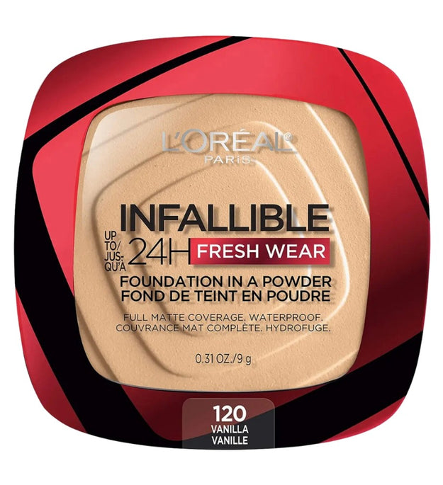 Base Polvo Infalible 24h Fresh Wear Vainilla 120 Loreal