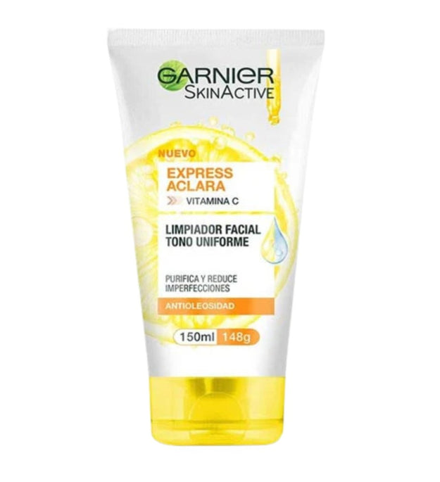Express Aclara Limpiador Facial X 150ml Garnier