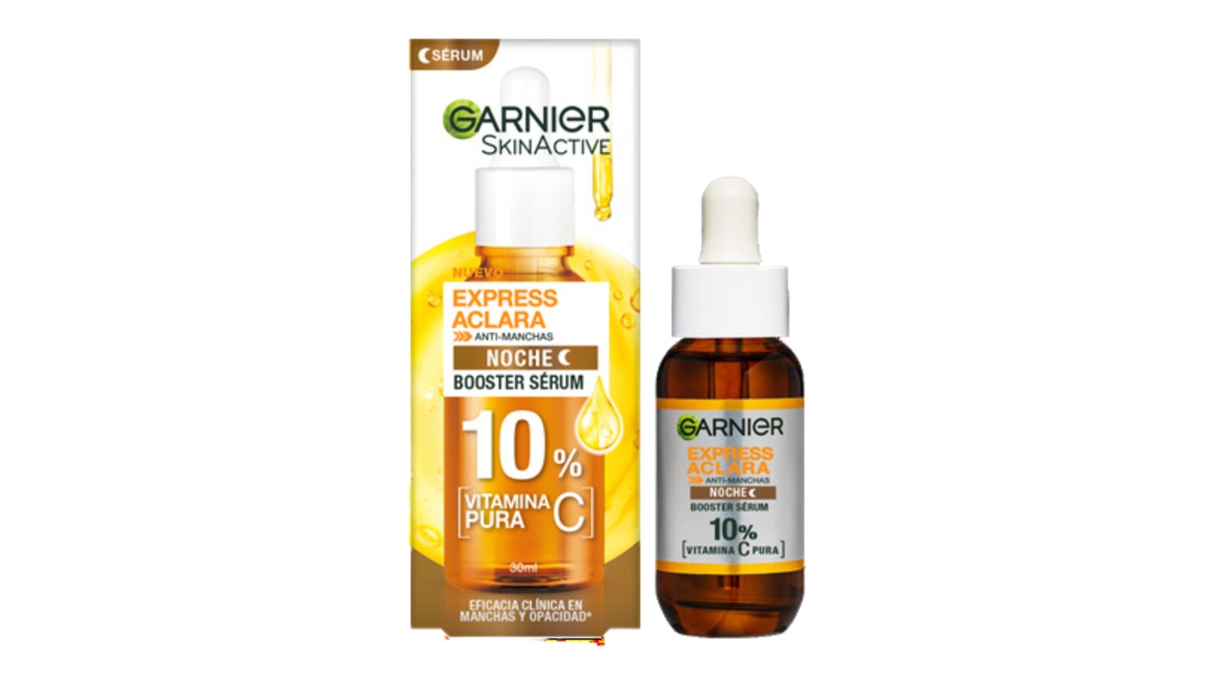 Express Aclara Serum Noche X 30ml Garnier