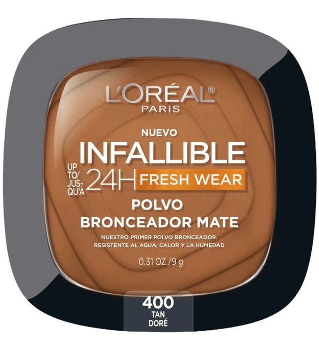 Polvo Bronceador Infalible 24h Fresh Wear Tan 400 Loreal