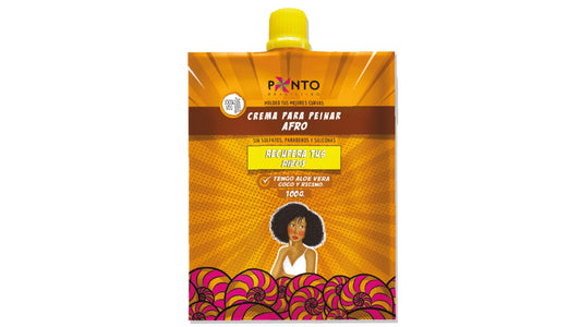 Sobre Crema Peinar Afro 100g Ponto