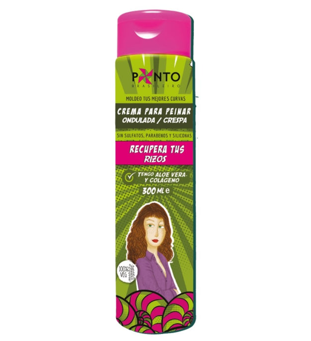 Crema Peinar Ondulada / Crespa 300ml Ponto