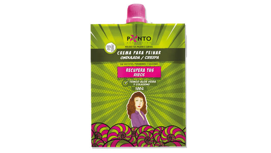 Sobre Crema Peinar Ondulada / Crespa 100g Ponto