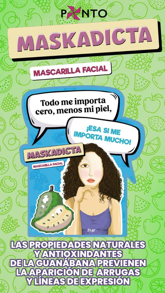 Mascarilla Antioxidante Maskadicta Ponto