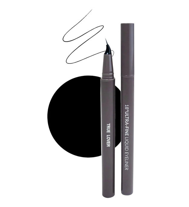 18 Delineador de ojos líquido ultrafino n.° 1 Negro True Lover
