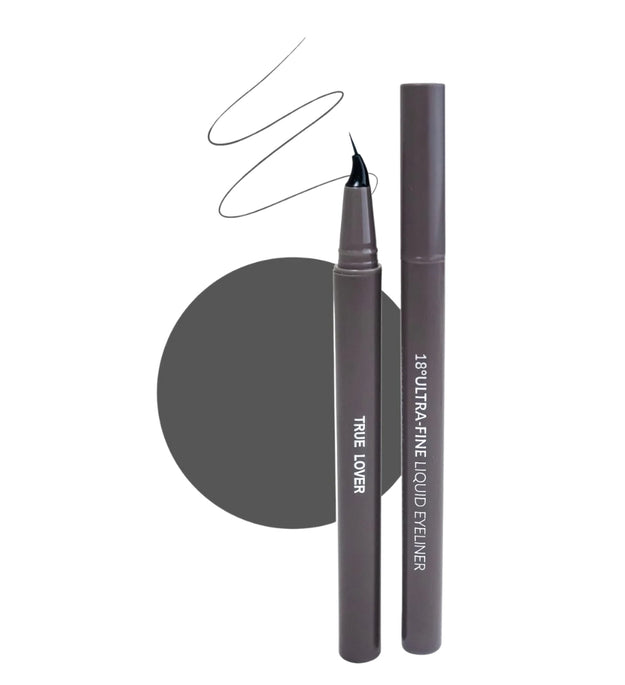 18 Delineador de ojos líquido ultrafino n.° 3 Marrón grisáceo True Lover