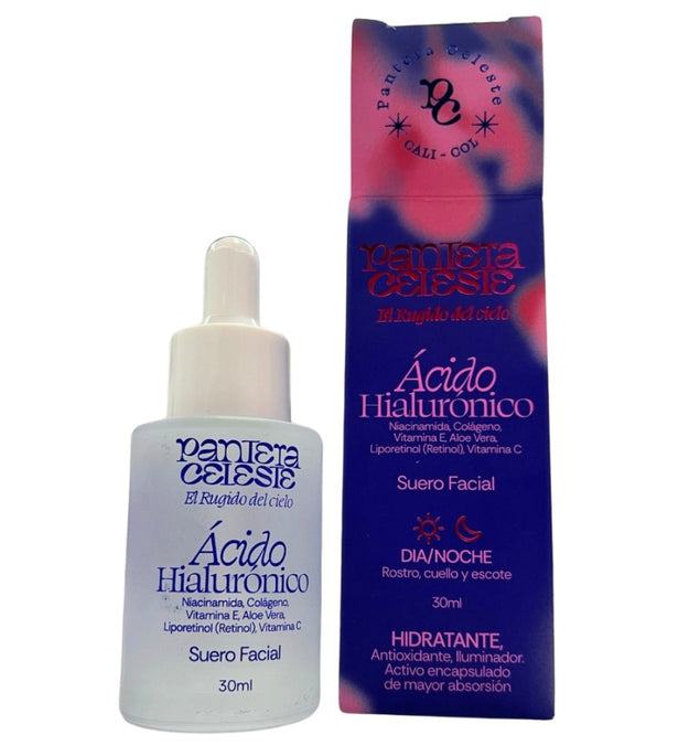 Suero Acido Hialuronico 30ml Pantera Celeste