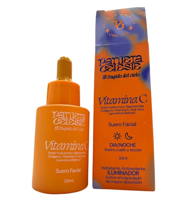 Suero Facial Vitamina C 30ml Pantera Celeste
