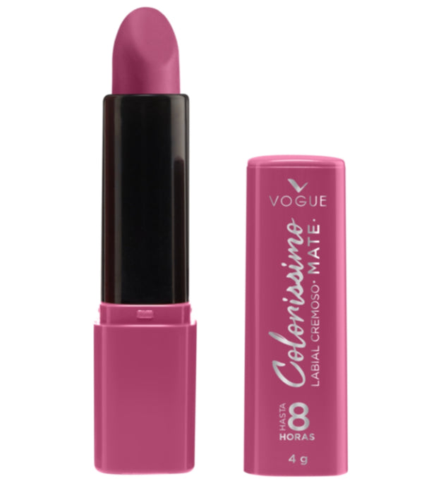 Labial Colorissimo Cremoso Mate Rosa Amorosa Vogue