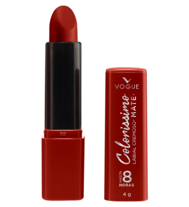 Labial Colorissimo Cremoso Mate Cereza Tropical Vogue
