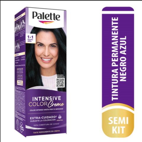 Paleta ICC SemiKit 1-1 Negro Azul