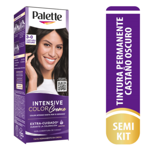 Paleta ICC SemiKit 3-0 Castaño Oscuro